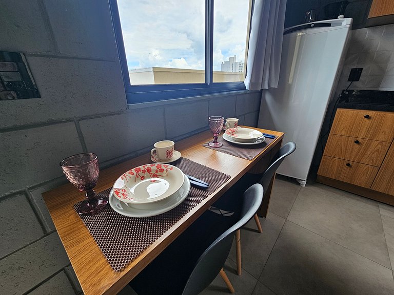 Res. Zille - Loft 204 - Completo com A/C