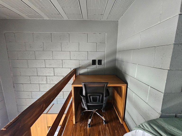 Res. Zille - Loft 202 - Completo com A/C