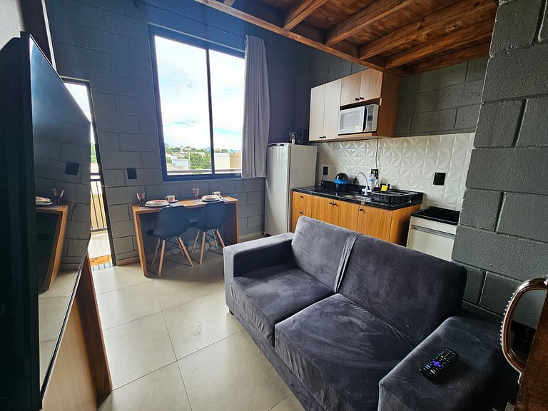Res. Zille - Loft 203 - Completo com A/C