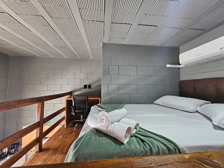 Res. Zille - Loft 203 - Completo com A/C