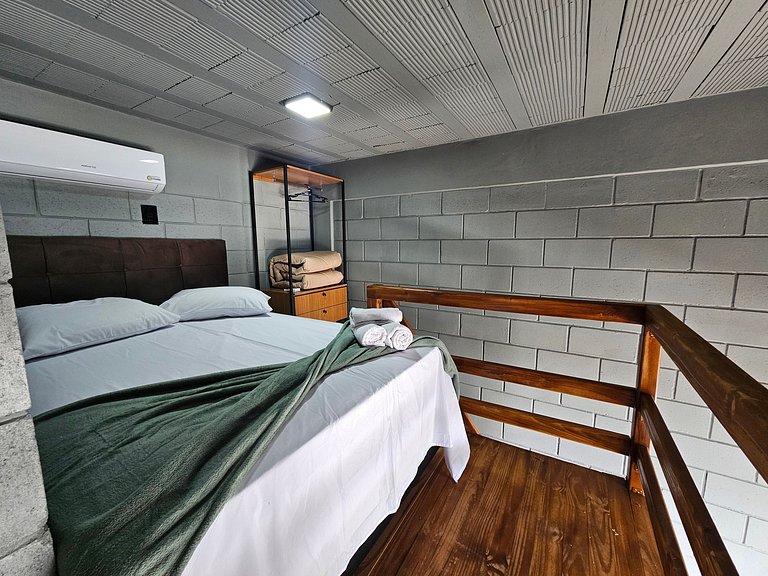 Res. Zille - Loft 201 - Completo com A/C