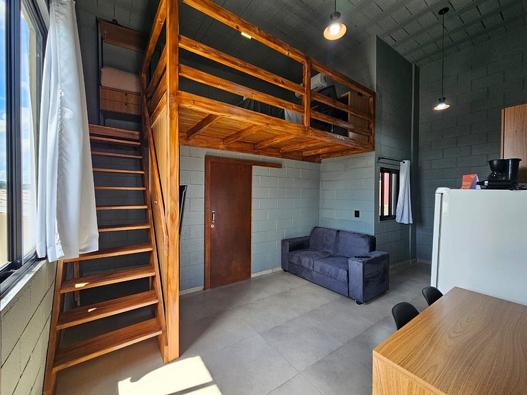 Res. Zille - Loft 201 - Completo com A/C