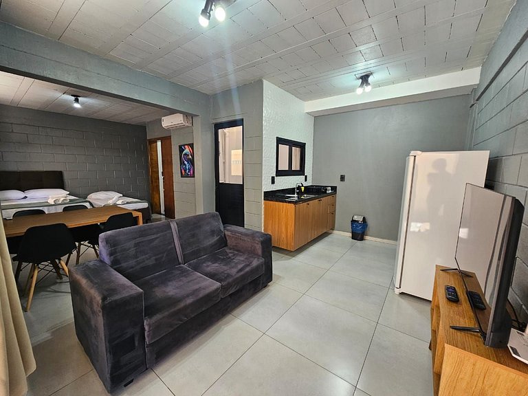 Res. Zille - Loft 204 - Completo com A/C